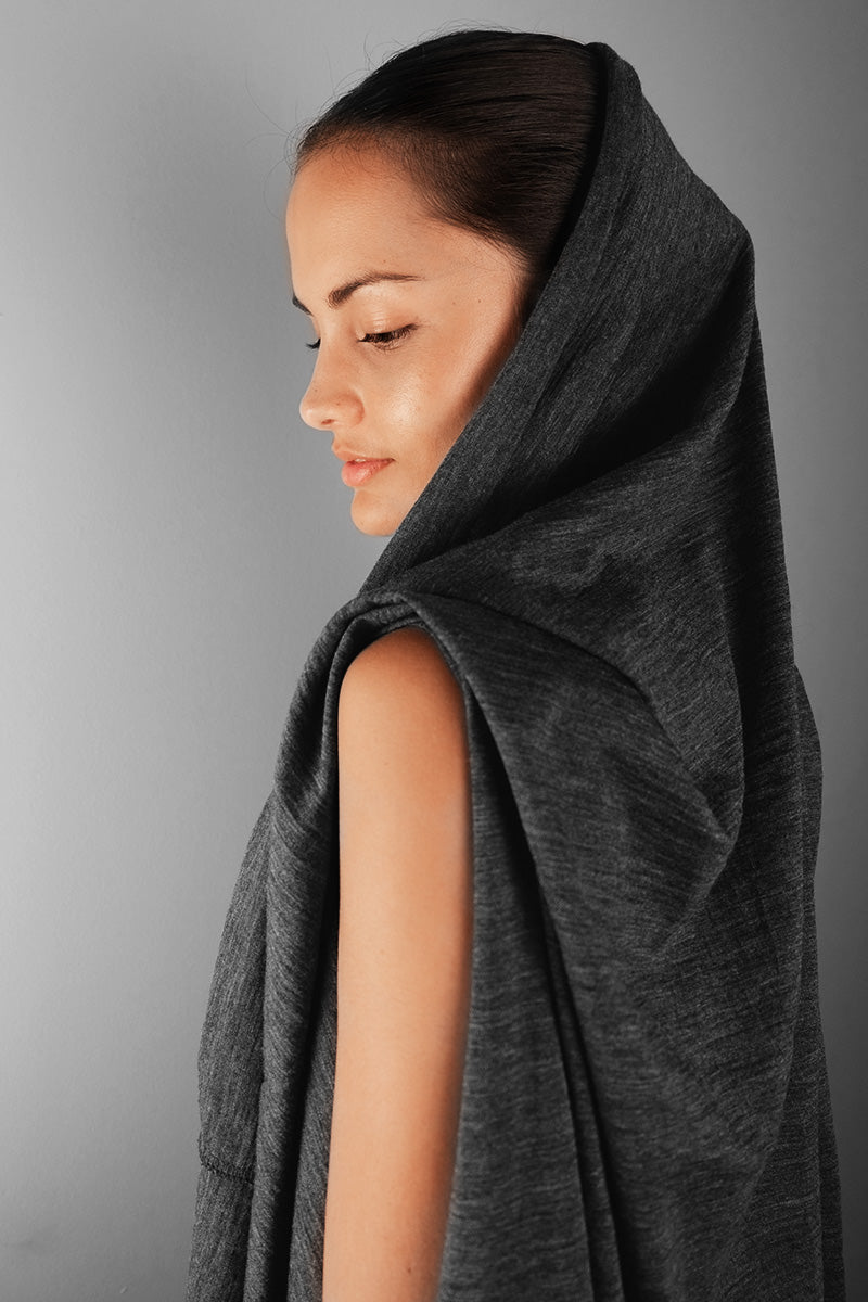 versa throw - merino wool convertible travel wrap